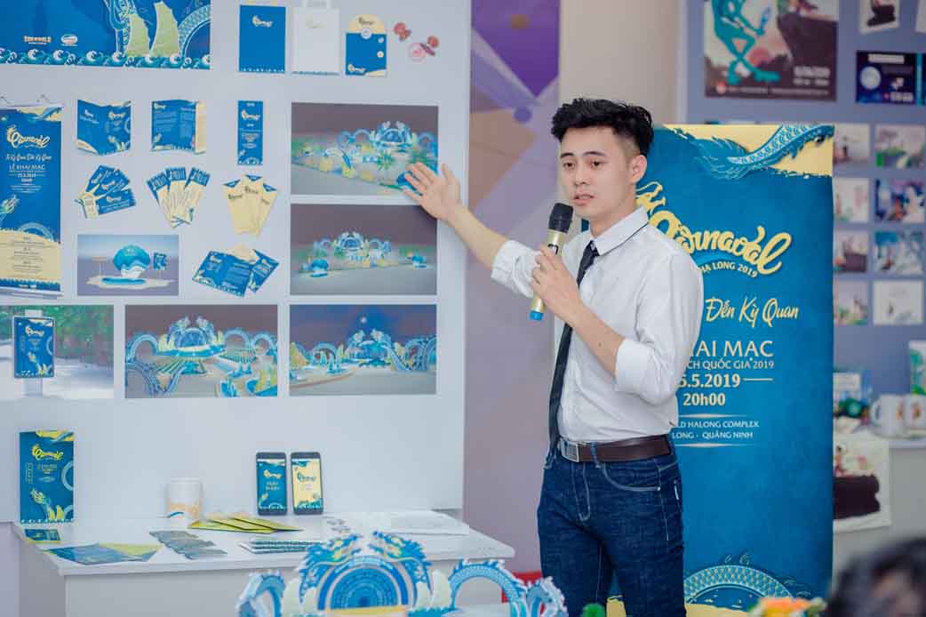 Lễ bảo vệ đồ án tốt nghiệp Đại học Thiết kế Đồ họa khóa VI (2014 - 2019) của sinh viên Nguyễn Ngọc Điệp